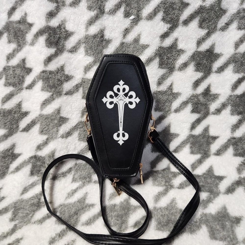 Cross Body Bag with Cross Design
